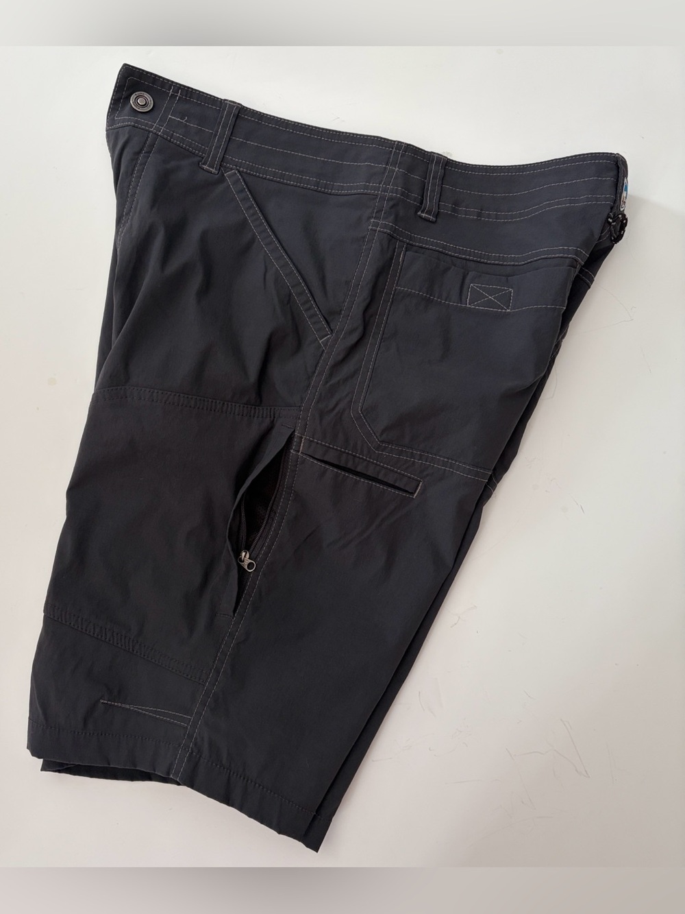 Kuhl Men’s Shorts Renegade Hiking Shorts Carbon Color 11" Inseam size 32 - Picture 8 of 16